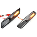 Piscas Laterais LED (2x) BMW F10/F11 2011-2013 Preto Fumado