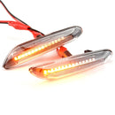 Piscas Laterais LED (2x) BMW E46/E6X/E8X/E9X Cristal